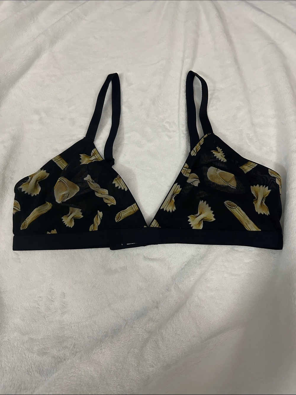 Parade Sexy Silky Mesh Triange Bralette - Picture 2 of 8